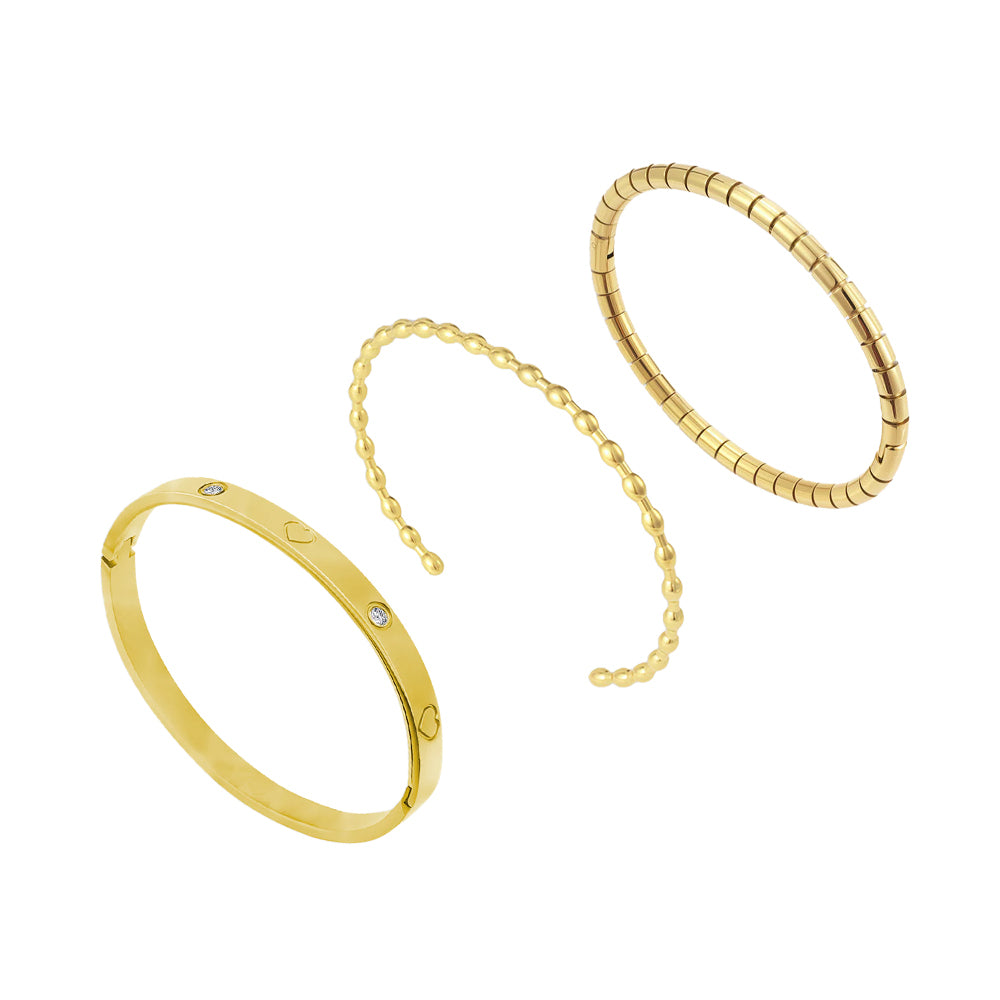 Desert Glow Bundle: 3 Piece Bangle