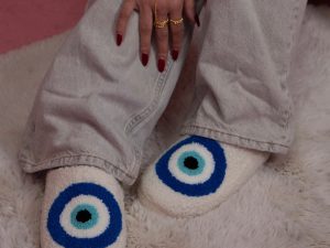 Evil Eye Slippers