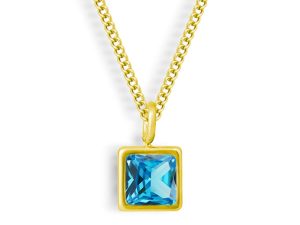 Faye Birthstone Necklace