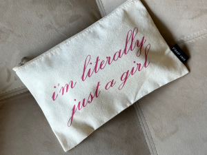 Just A Girl Toiletry Bag