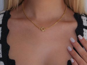 Locked In The Loop Necklace