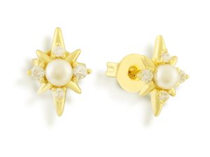 Midnight Pearl Earrings