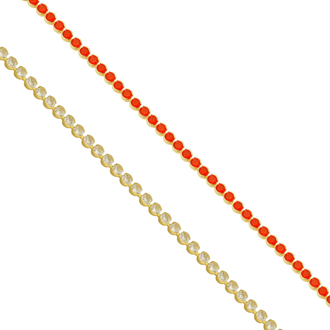 Rich Girl Tennis Bracelet - Image 2