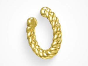 Don't Get it Twisted Ear Cuff