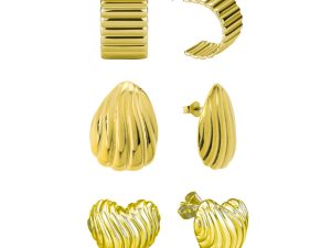 Wear-All-Day: 3 Piece Waterproof Earring Bundle